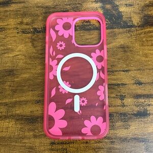 Floral Pink iPhone 16 Pro Max Phone Case